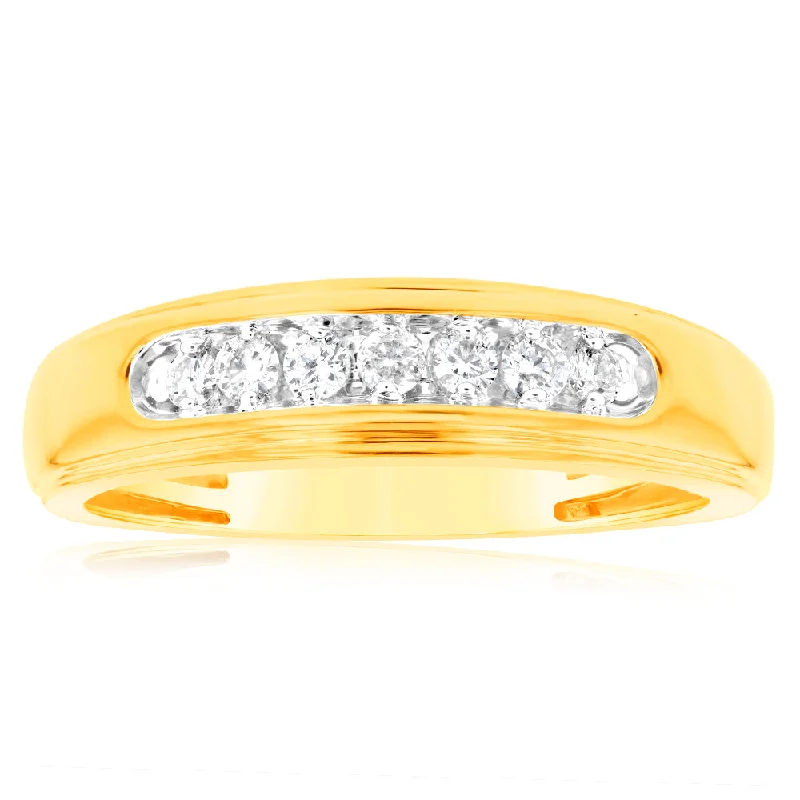 Unlock Unbeatable Jewelry Deals Before They’Re Gone 1/4 Carat Diamond Gents Ring in 10ct Yellow Gold Unlock Unbeatable Jewelry Deals Before They’Re Gone 1/4 Carat Diamond Gents Ring in 10ct Yellow Gold
