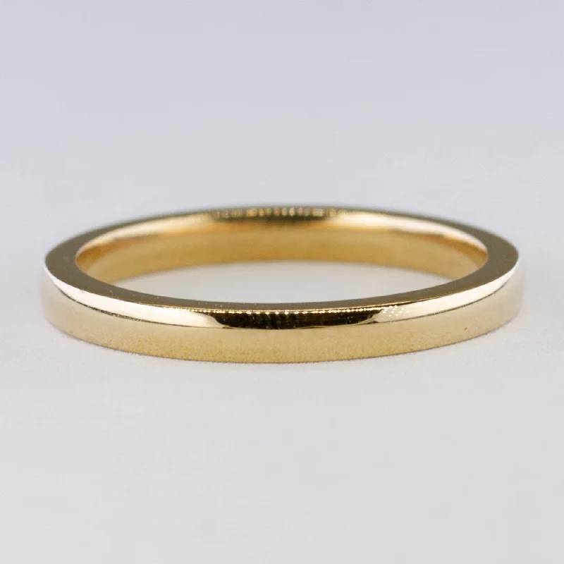 Celebrate With Sparkle – Jewelry Sale Now Live '100 Ways' 10k Yellow Gold Dainty Band | 2mm Celebrate With Sparkle – Jewelry Sale Now Live '100 Ways' 10k Yellow Gold Dainty Band | 2mm