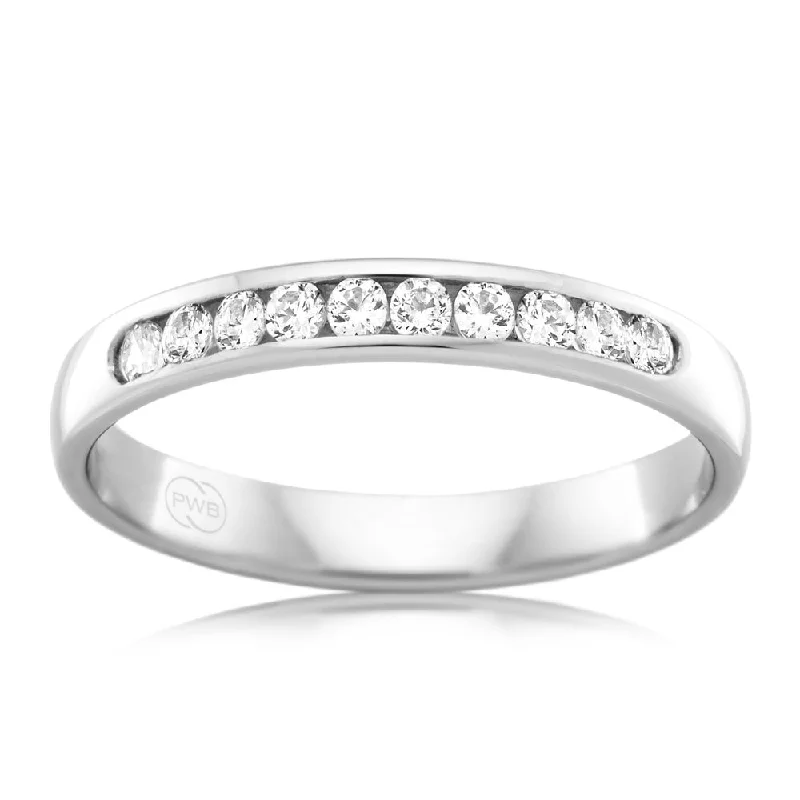 Personalized Jewelry Sale – Meaningful Gifts At Great Prices 18ct White Gold 1/5 Carat Diamond 3mm Ring With 10 Diamonds. Size N Personalized Jewelry Sale – Meaningful Gifts At Great Prices 18ct White Gold 1/5 Carat Diamond 3mm Ring With 10 Diamonds. Size N