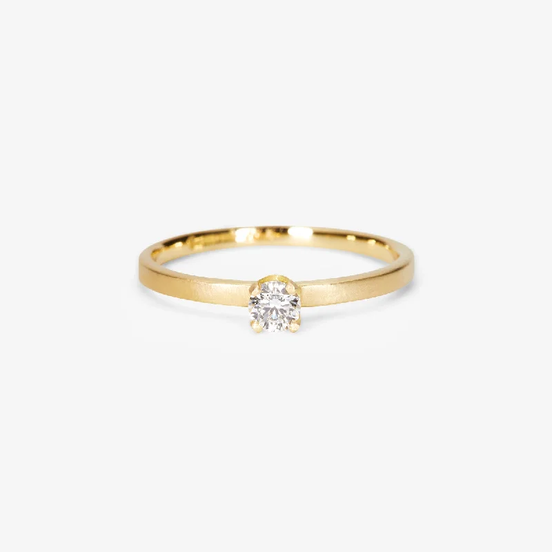 Shop Trending Jewelry With Exclusive Savings R10303W | 3.5mm Classic White Diamond Solitaire Ring Shop Trending Jewelry With Exclusive Savings R10303W | 3.5mm Classic White Diamond Solitaire Ring