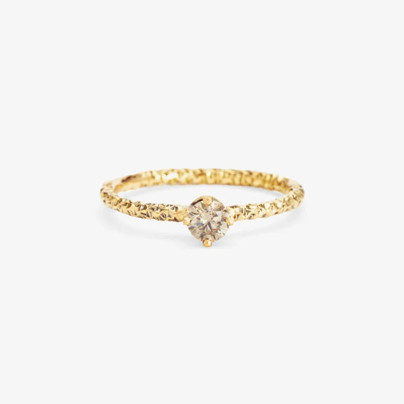 Must-Have Jewelry Pieces At Reduced Prices R9004BR | 4mm Brown Diamond Homespun Solitaire Ring Must-Have Jewelry Pieces At Reduced Prices R9004BR | 4mm Brown Diamond Homespun Solitaire Ring