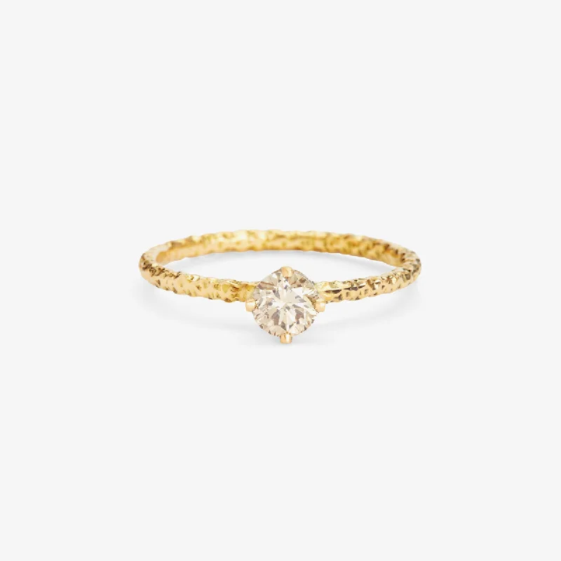 Flash Deals On Fine Jewelry – Shop Before It's Gone R9005BR | 4.5mm Brown Diamond Homespun Solitaire Ring Flash Deals On Fine Jewelry – Shop Before It's Gone R9005BR | 4.5mm Brown Diamond Homespun Solitaire Ring
