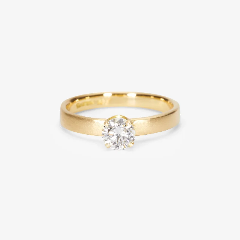 Luxury Jewelry Now At Special Promotional Rates R10306W | 5mm Classic White Diamond Solitaire Ring Luxury Jewelry Now At Special Promotional Rates R10306W | 5mm Classic White Diamond Solitaire Ring