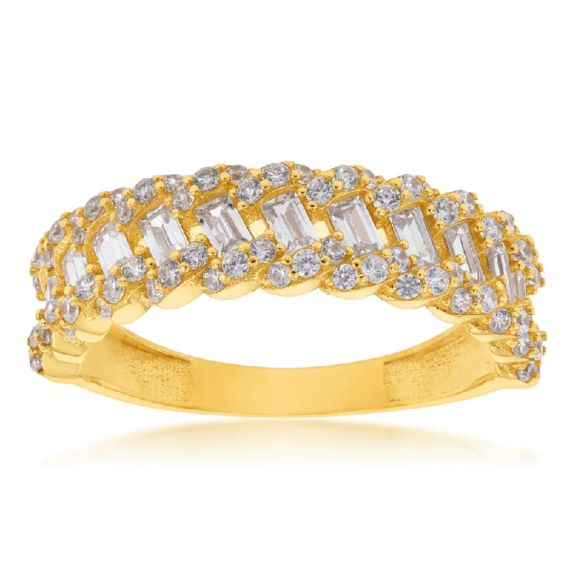 Exclusive Jewelry Markdowns – Limited-Time Offer 9ct Yellow Gold Cubic Zirconia On Fancy Mesh Ring Exclusive Jewelry Markdowns – Limited-Time Offer 9ct Yellow Gold Cubic Zirconia On Fancy Mesh Ring