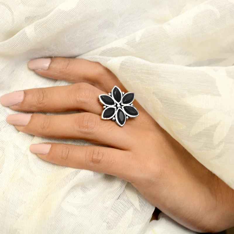 Last Chance To Shop High-End Jewelry At Markdown Prices Ageless Black Stone Silver Ring Last Chance To Shop High-End Jewelry At Markdown Prices Ageless Black Stone Silver Ring