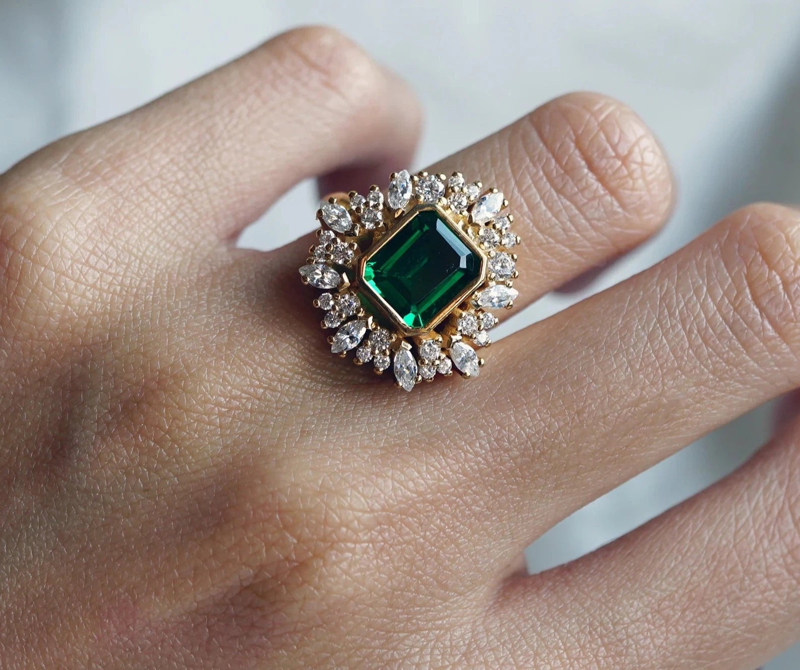 Timeless Jewelry Styles At Wallet-Friendly Prices Big Emerald Stone Ring