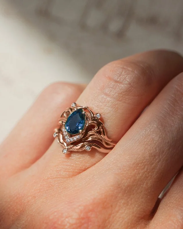 Jewelry Sale Bonanza – Grab Your Sparkle Now Royal Blue Sapphire Twin Set