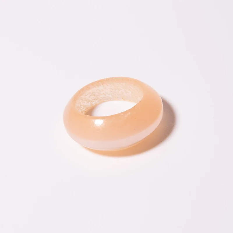 Bohemian-Inspired Jewelry For Free-Spirited Fashion Cantaloupe Smoothie Ring