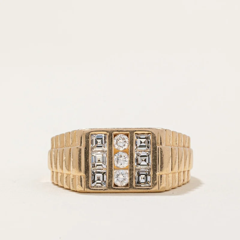 Chic And Stylish Jewelry At Exclusive Prices Channel Set Diamond Ring | 0.85ctw | SZ 9.75 | Chic And Stylish Jewelry At Exclusive Prices Channel Set Diamond Ring | 0.85ctw | SZ 9.75 |