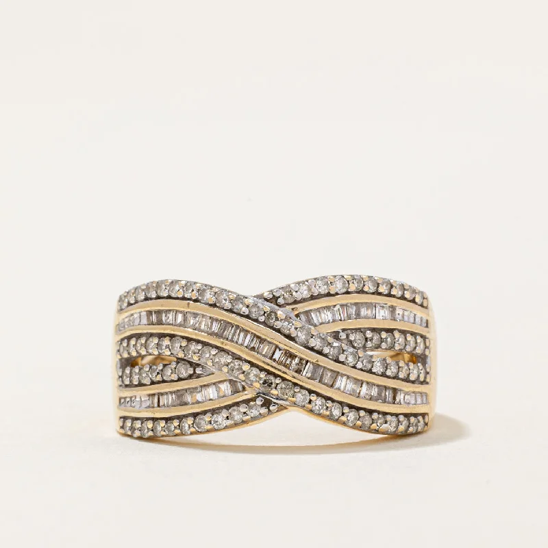 Trending Jewelry Styles Now At Limited-Time Discounts Diamond Waterfall Ring | 0.50ctw | SZ 6 |