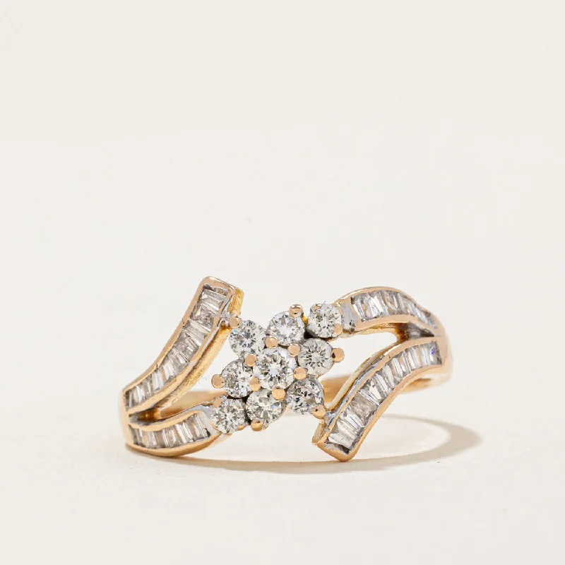 Chic, Trendy, And Affordable Jewelry Sale Diamond Waterfall Ring | 0.68ctw | SZ 6.5 | Chic, Trendy, And Affordable Jewelry Sale Diamond Waterfall Ring | 0.68ctw | SZ 6.5 |