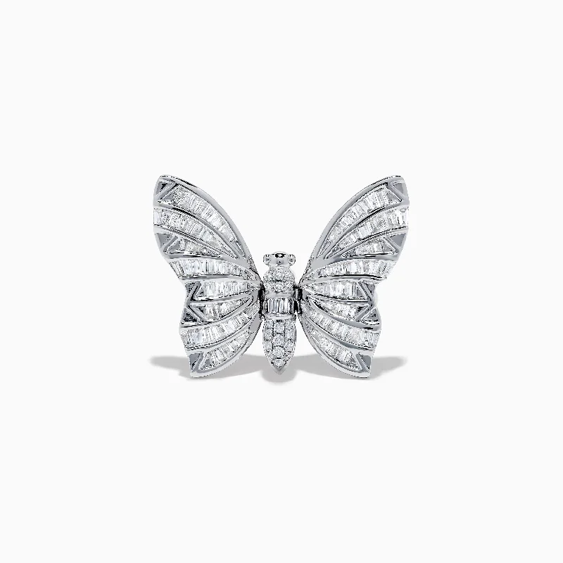 Flash Sale On Stunning Jewelry – Don't Miss Out 14K White Gold Diamond Butterfly Ring Flash Sale On Stunning Jewelry – Don't Miss Out 14K White Gold Diamond Butterfly Ring
