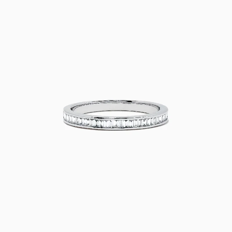 Buy More, Save More On Stunning Jewelry Designs Classique 14K White Gold Channel Set Diamond Stacking Band, 0.44 TCW Buy More, Save More On Stunning Jewelry Designs Classique 14K White Gold Channel Set Diamond Stacking Band, 0.44 TCW
