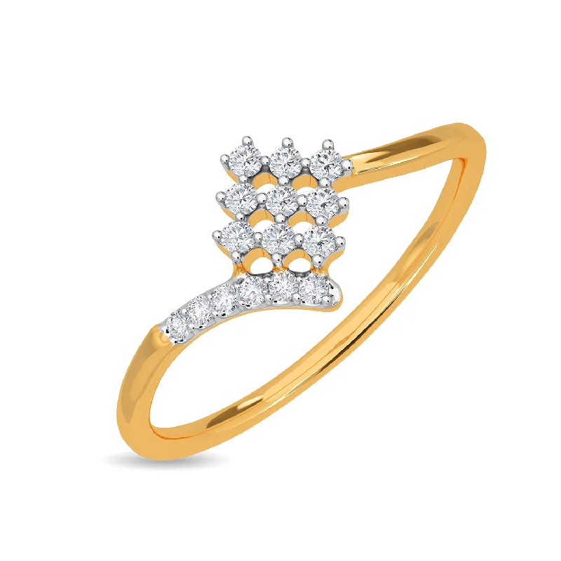 Delicate Crystal Jewelry For Sophisticated Charm Evening Glory Ring