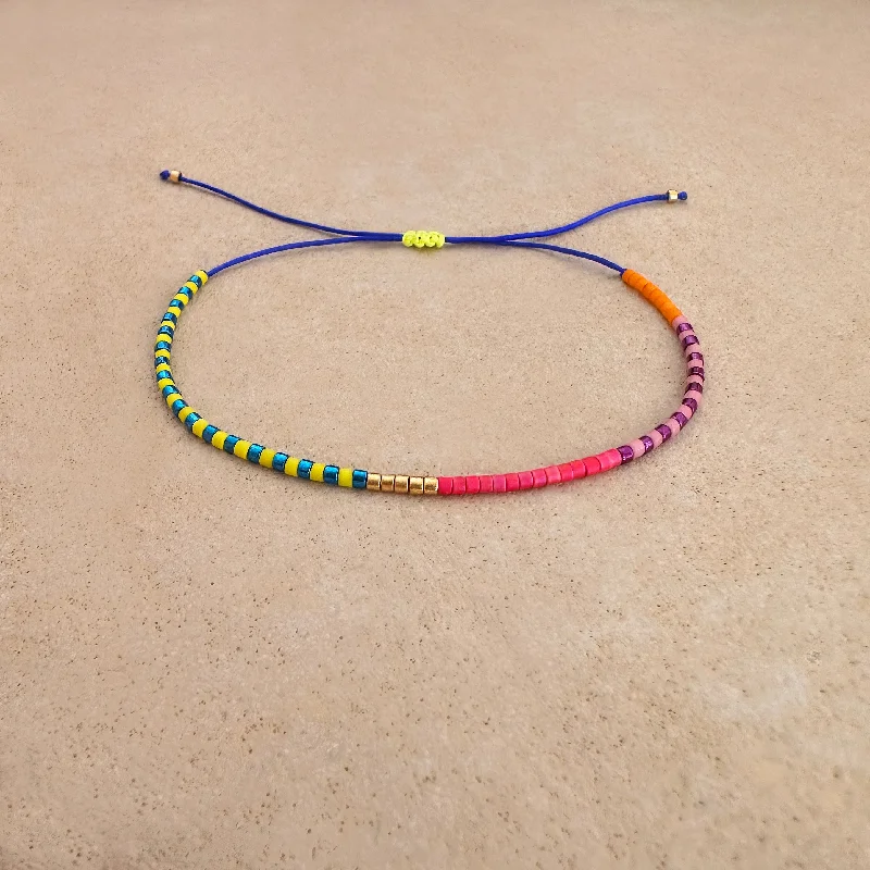 Exclusive Jewelry Sale – Sparkle For Less Gabriella - Neon Cord Bracelet