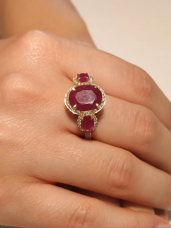 Buy More, Save More On Stunning Jewelry Designs Glory In Ruby Ring