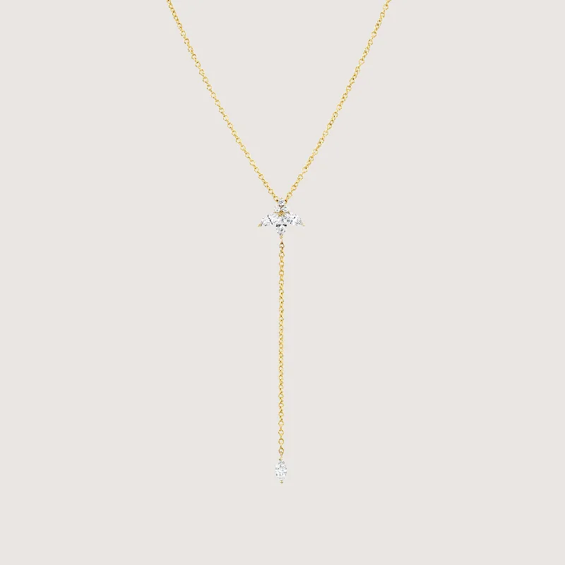 Last Chance To Shop High-End Jewelry At Markdown Prices Jeanne Poisson Necklace with Tie Last Chance To Shop High-End Jewelry At Markdown Prices Jeanne Poisson Necklace with Tie
