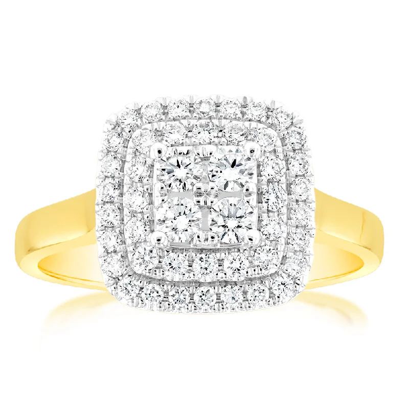 Elegant Jewelry, Affordable Luxury – Shop Now Luminesce Lab Grown 1/2 Carat Diamond Ring in 9ct Yellow Gold Elegant Jewelry, Affordable Luxury – Shop Now Luminesce Lab Grown 1/2 Carat Diamond Ring in 9ct Yellow Gold