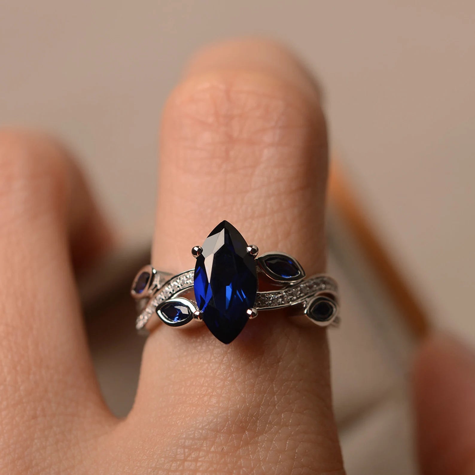 Elegant Jewelry Pieces At Unbelievable Prices Sapphire Obsession Silver Ring