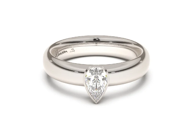 Shop Stylish Jewelry Now And Save Big Pear Elegant Engagement Ring, White Gold & Platinum Shop Stylish Jewelry Now And Save Big Pear Elegant Engagement Ring, White Gold & Platinum