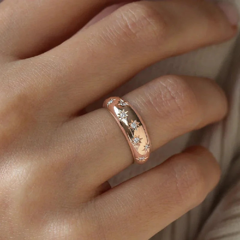 Flash Sale On Elegant Jewelry – Don't Miss Out Polar Bling Rose Gold Plating Band