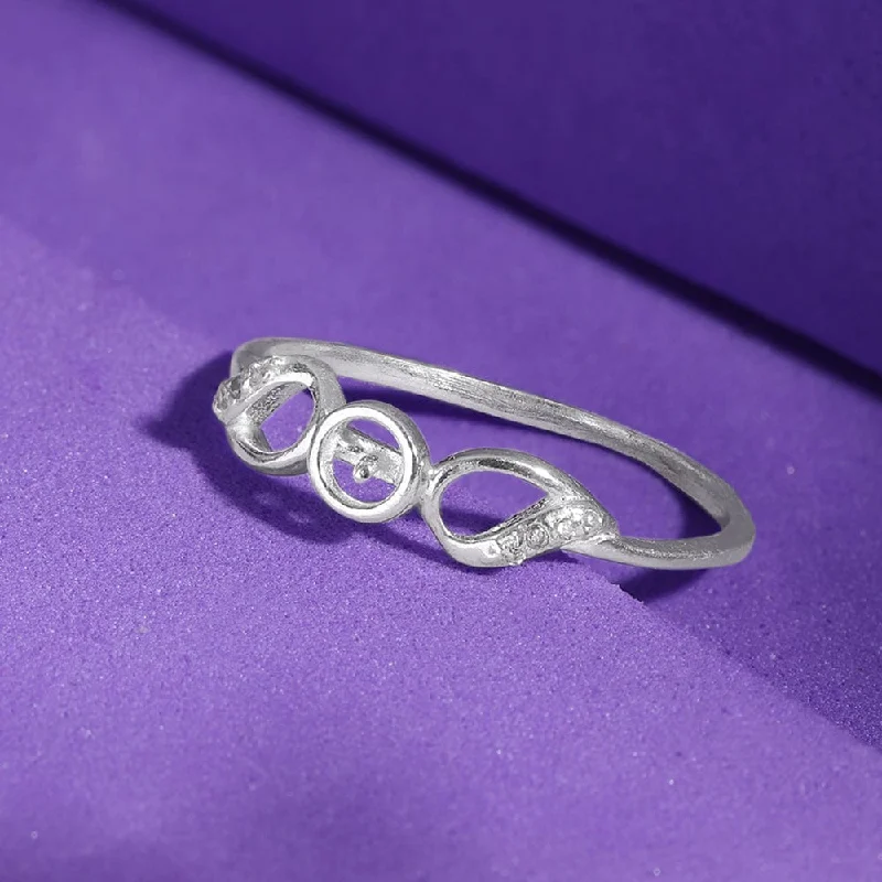 Huge Savings On Timeless Jewelry Collections Sparkling Zircon Silver Ring