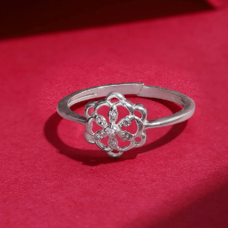 Bestselling Jewelry At Special Promotional Rates Blossom Bloom Silver Ring