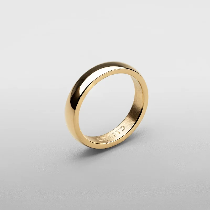 Jewelry Sale Alert – Shop Timeless Elegance Today Round Band Ring (Gold) 5mm