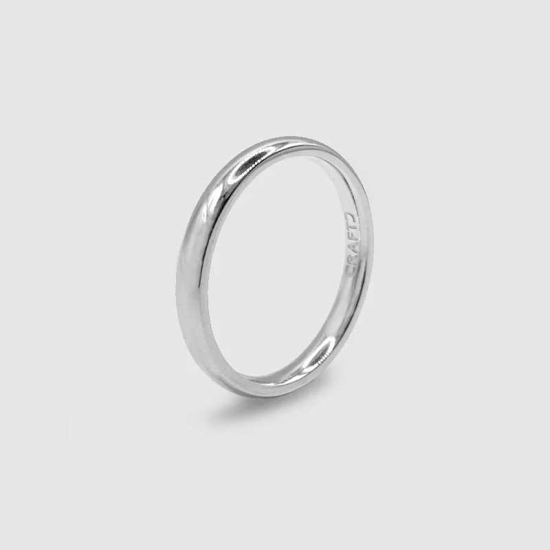Best Jewelry Sale Prices – Limited-Time Offer Round Band Ring (Silver) 3mm