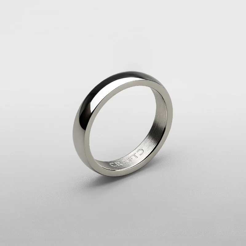 Jewelry Clearance Sale – Final Reductions Round Band Ring (Silver) 5mm