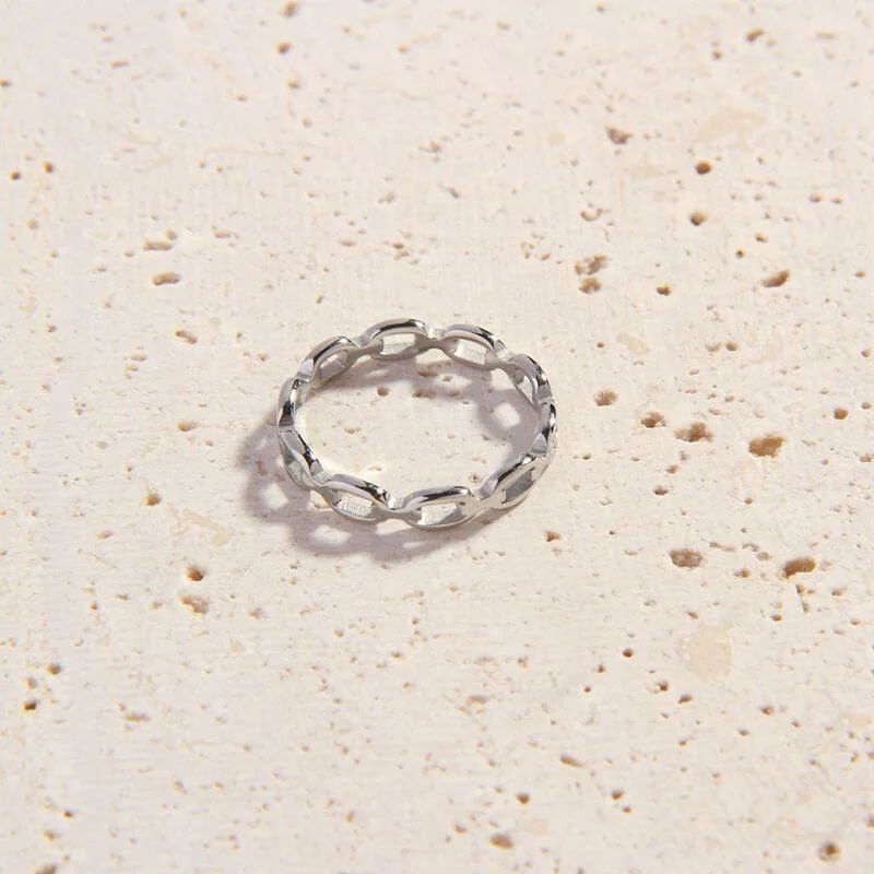 Grab Your Favorite Jewelry At The Lowest Prices Silver Cleo Ring