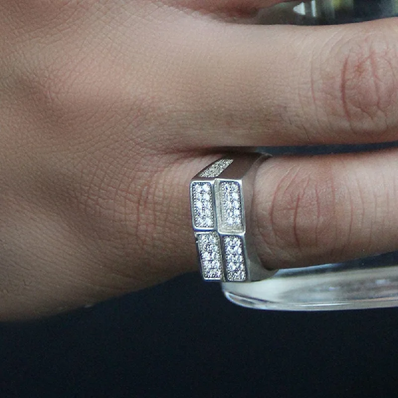 Stunning Jewelry At Even More Stunning Prices Cubic Silver Ring
