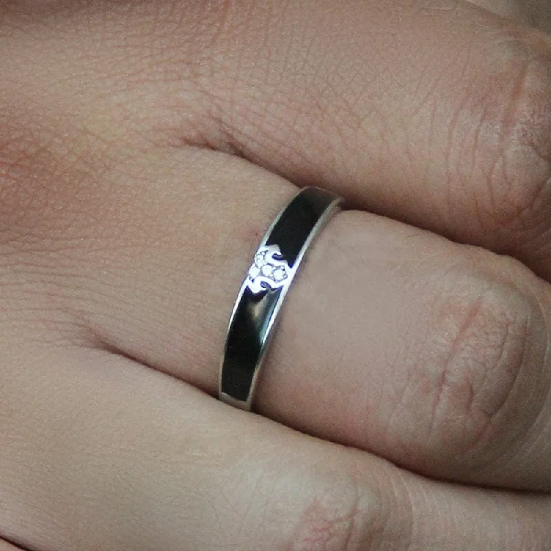 Your Dream Jewelry At Dream Prices Black Silver Ring
