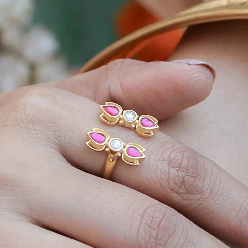 Limited-Stock Jewelry Sale – Once It's Gone, It's Gone SITAYAN Silver Red Ring