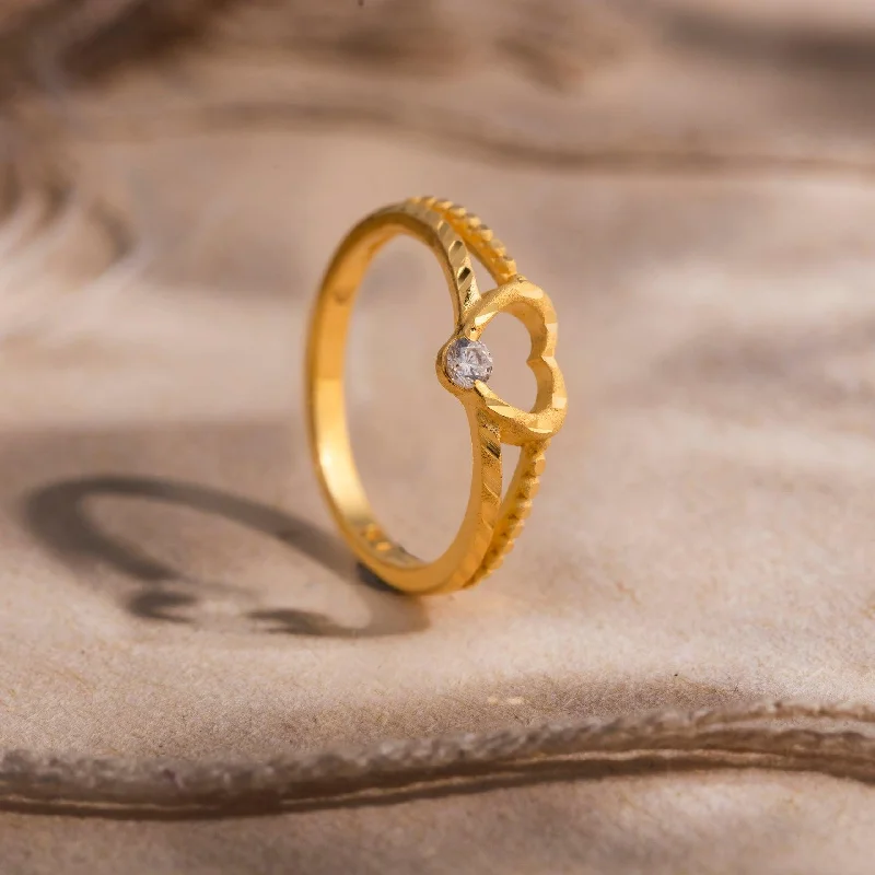 Waterproof Stainless Steel Jewelry For Lasting Beauty Stone Ring PSR219W-021