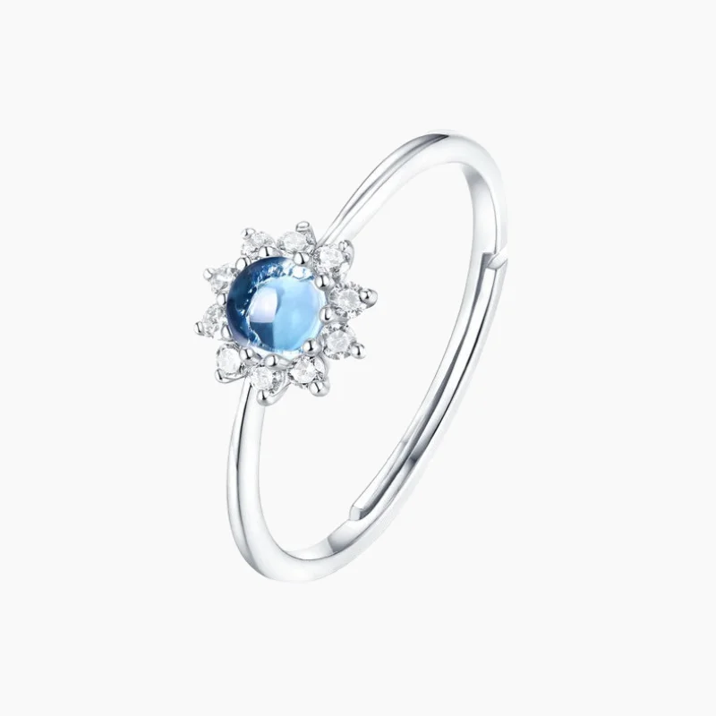 Grab Your Favorite Jewelry At The Lowest Prices Sunflower Opal Open Ring