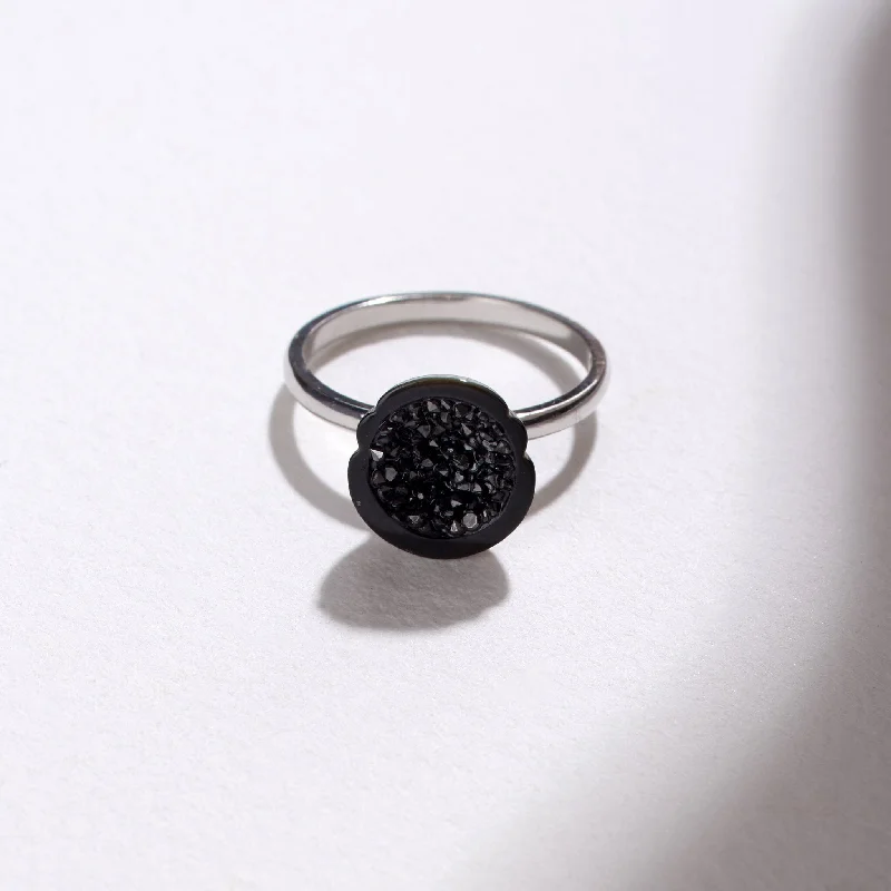 Must-Have Jewelry At Unbelievable Discounts Tahitian Pearl Geode Ring with Black Diamonds Must-Have Jewelry At Unbelievable Discounts Tahitian Pearl Geode Ring with Black Diamonds