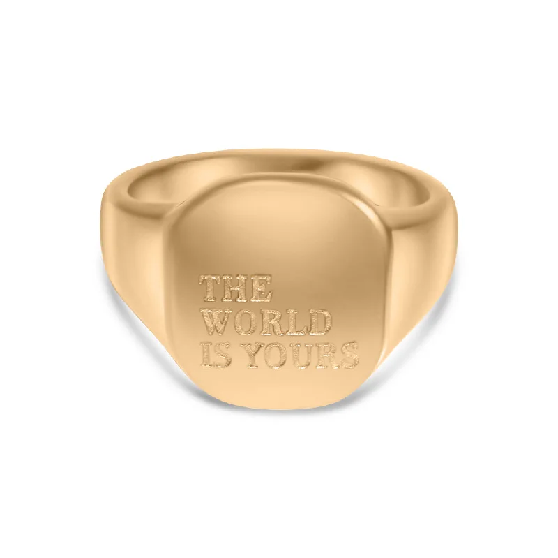 Exclusive Jewelry Offers – Shine For Less The World Is Yours Ring