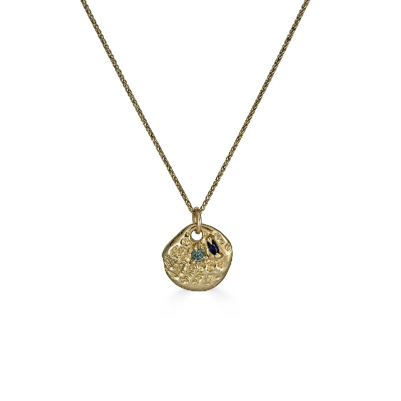 Dazzle In Elegance With Our Biggest Jewelry Sale 12mm Sea Impression Charm, 14k