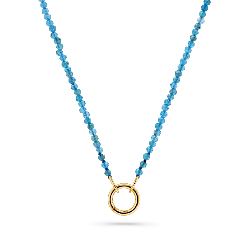 Save On Luxury Jewelry Pieces – Limited-Time Offers Blue Apatite Connector Necklace