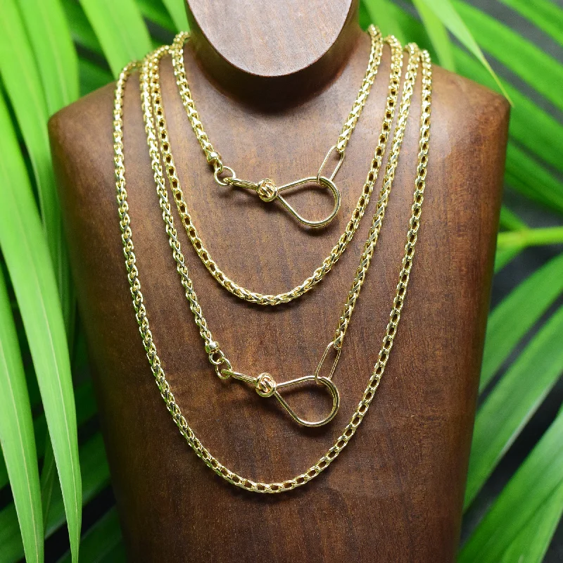 Exclusive Jewelry Offers – Shine For Less Wheat Chain-14k Gold-Heavy