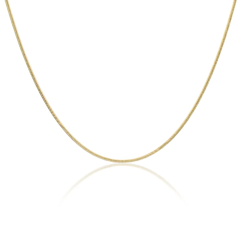 Timeless Beauty, Unbeatable Deals – Jewelry Sale On 14k Gold Snake Chain Necklace