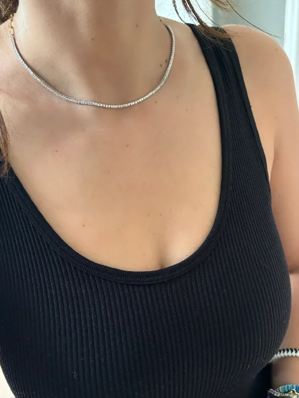 Bestselling Jewelry At Special Promotional Rates 2.50ct Tennis Link Chain Necklace