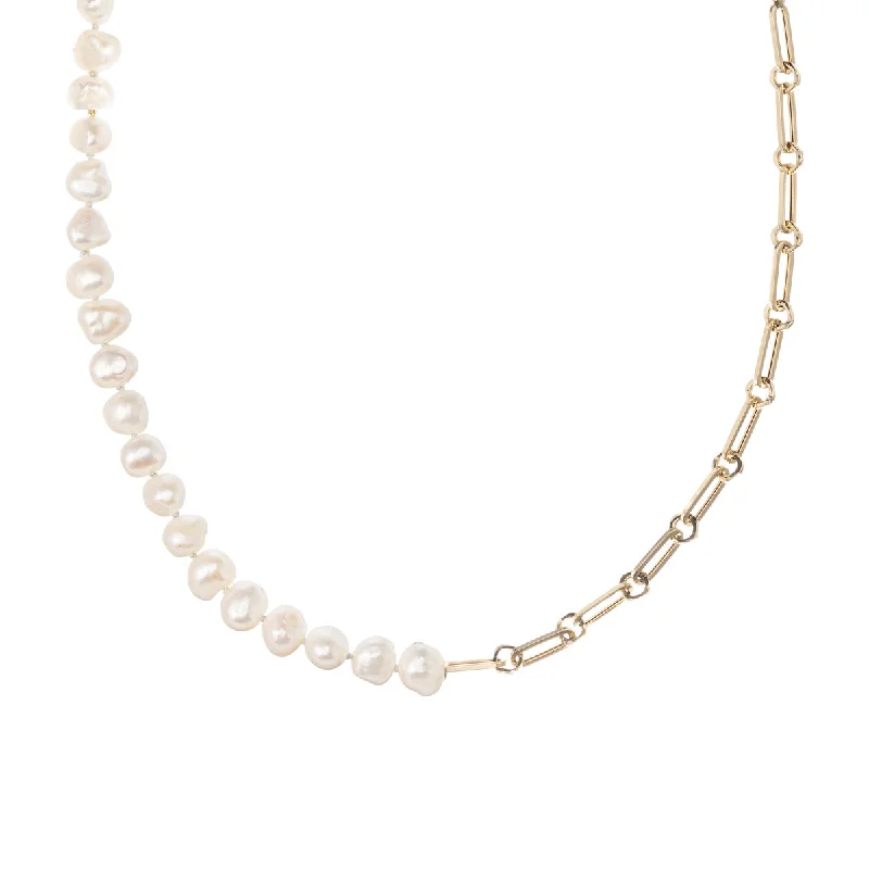 Personalized Engraved Jewelry For Meaningful Gifts 50/50 Fresh Water Pearl and 1 to 1 Chain Personalized Engraved Jewelry For Meaningful Gifts 50/50 Fresh Water Pearl and 1 to 1 Chain