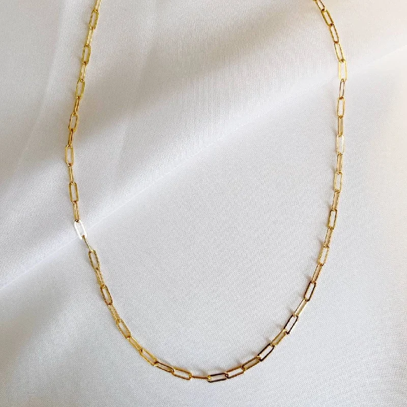 Save On Luxury Jewelry Pieces – Limited-Time Offers Allie Gold Filled Paperclip Chain Necklace Save On Luxury Jewelry Pieces – Limited-Time Offers Allie Gold Filled Paperclip Chain Necklace