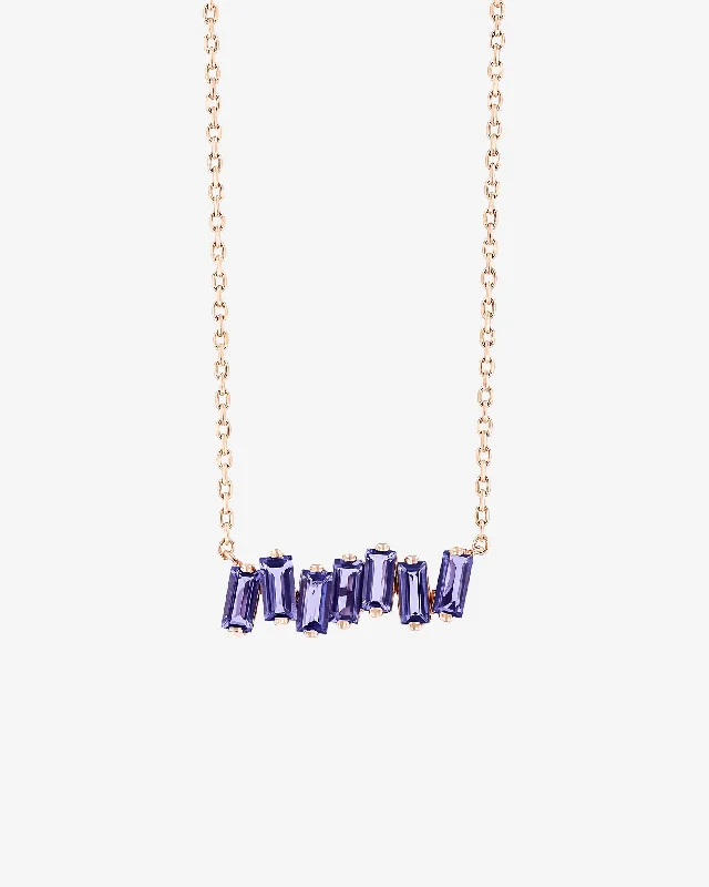 Flash Deals On Fine Jewelry – Shop Before It's Gone Amalfi Iolite Bar Pendant