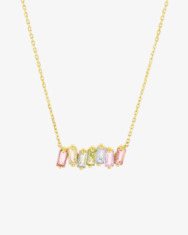 Get Ready To Sparkle – Special Jewelry Discounts Amalfi Pastel Bar Pendant