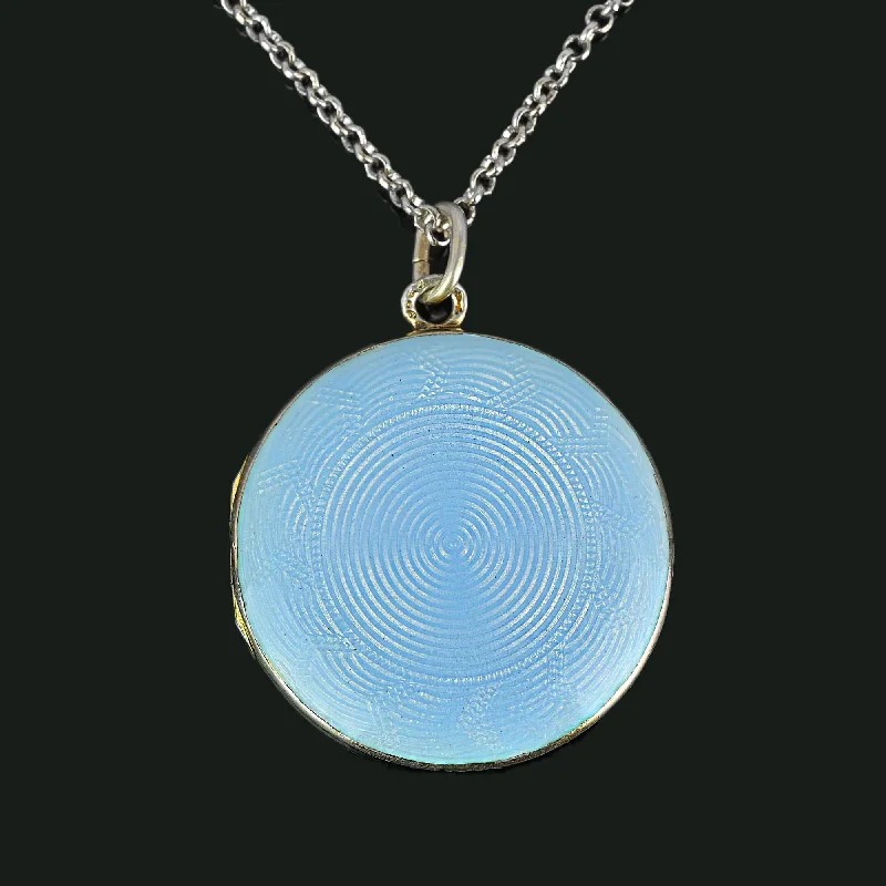 Limited-Time Jewelry Sale – Elegant Styles At Less Art Deco Large Blue Guilloche Enamel Gold Gilt Silver Locket Limited-Time Jewelry Sale – Elegant Styles At Less Art Deco Large Blue Guilloche Enamel Gold Gilt Silver Locket