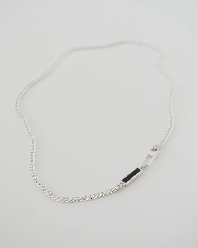 BASIN NECKLACE | HAWK'S EYE