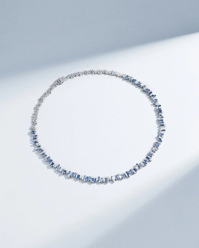 Bold And Beautiful Jewelry Now At Irresistible Prices Bold Burst Light Blue Sapphire Tennis Necklace Bold And Beautiful Jewelry Now At Irresistible Prices Bold Burst Light Blue Sapphire Tennis Necklace